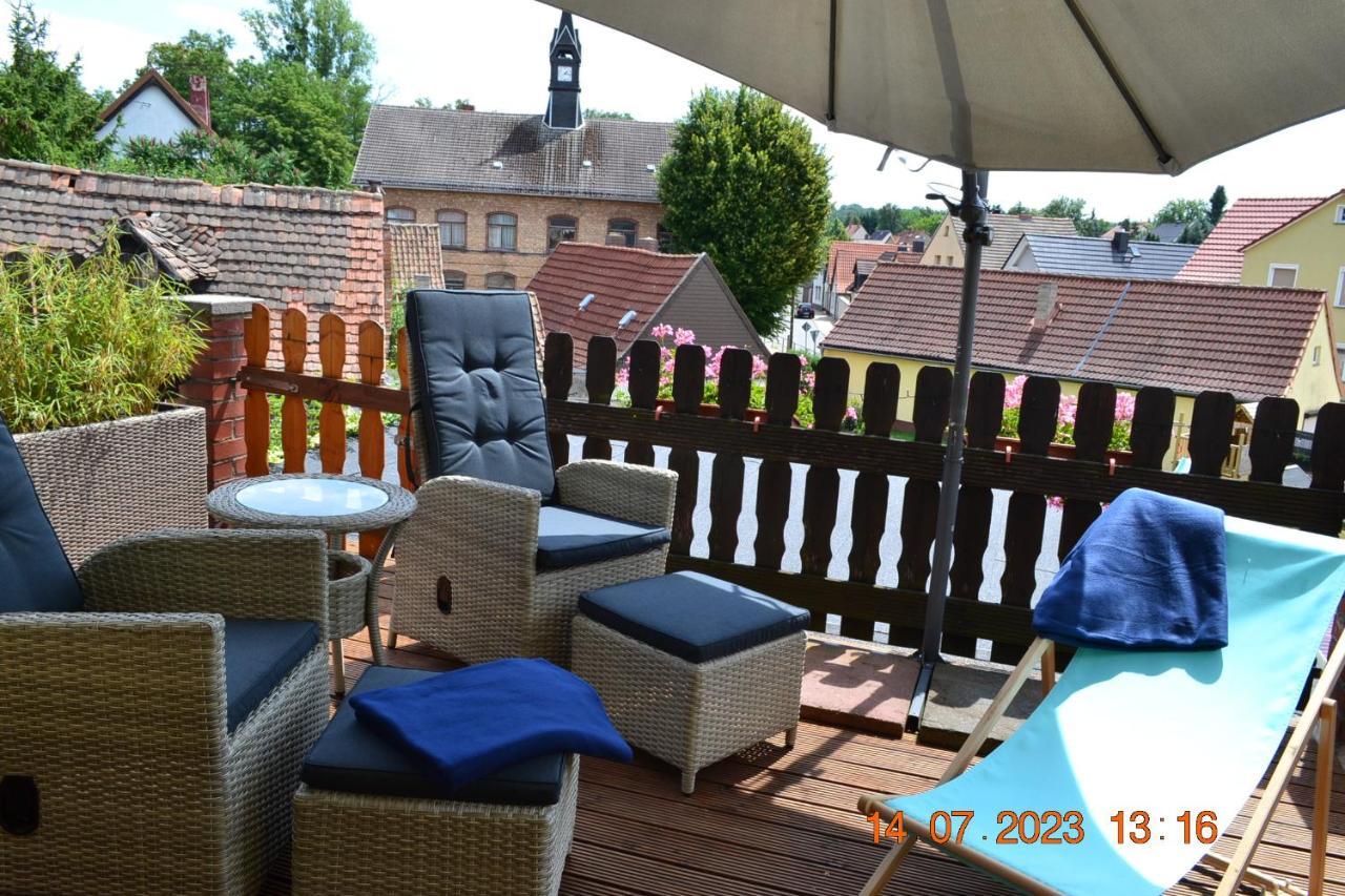 Ferienwohnung Mit Ausblick In Wimmelburg Exteriér fotografie