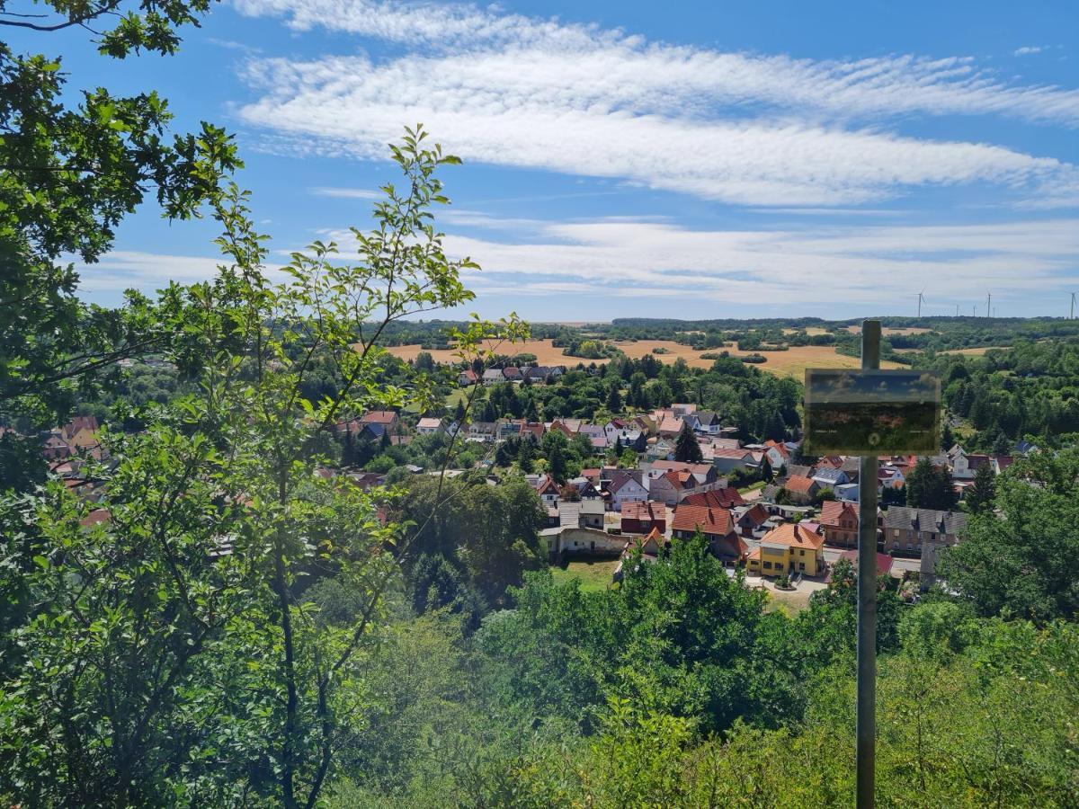 Ferienwohnung Mit Ausblick In Wimmelburg Exteriér fotografie