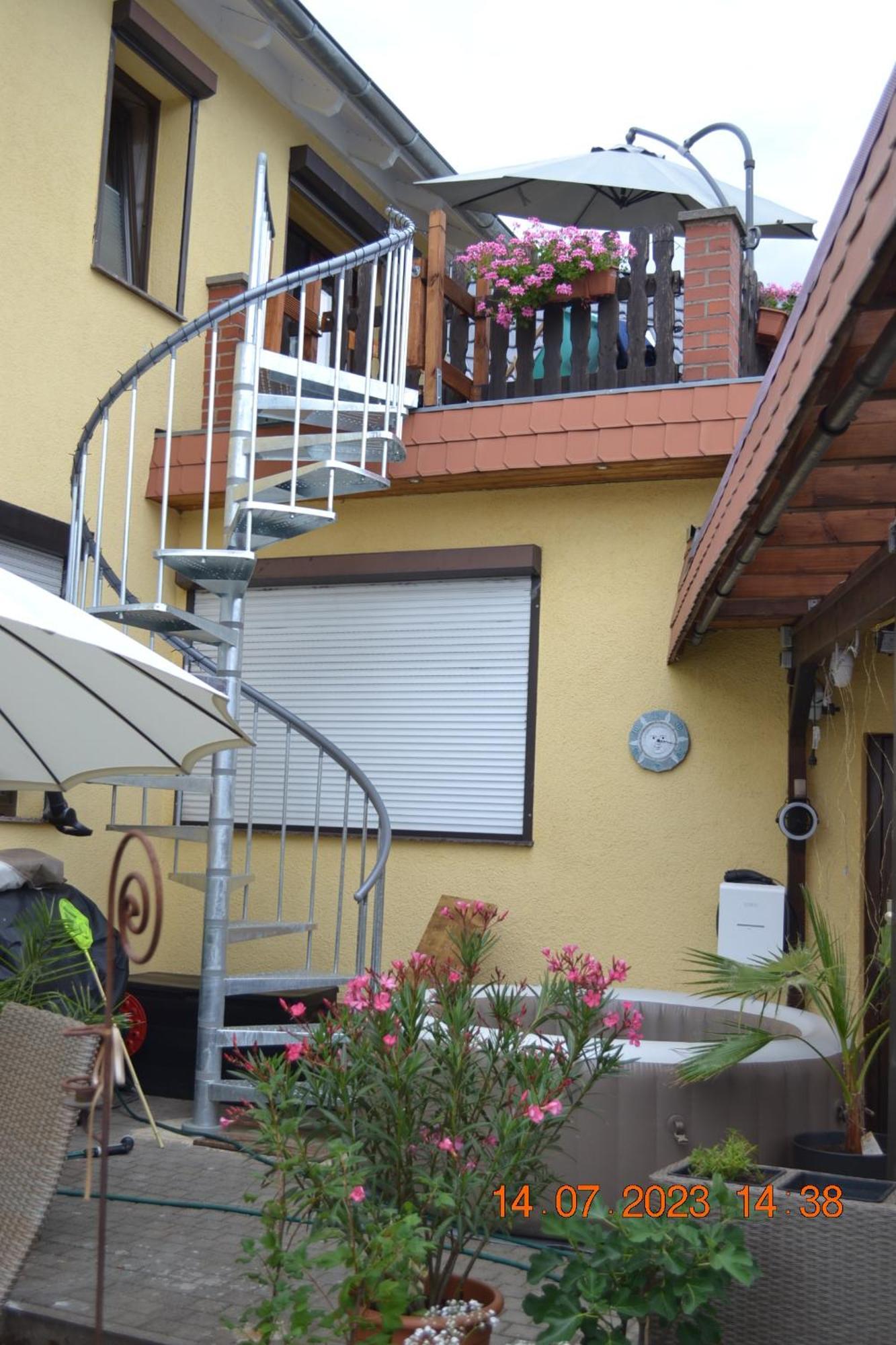 Ferienwohnung Mit Ausblick In Wimmelburg Exteriér fotografie
